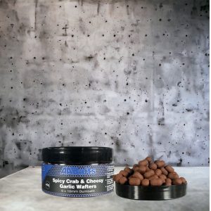 8x10mm Match Wafters - Spicy Crab & Cheesy garlic (Medium Brown)