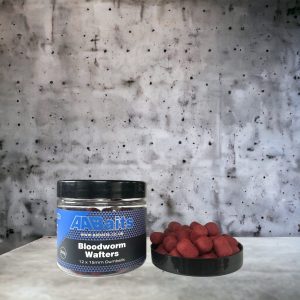 12x15mm Wafters - Bloodworm (Deep Red)