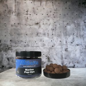 12mm Pop Ups - Marine (Medium Brown)