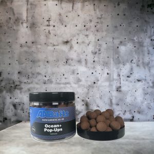 12mm Pop Ups - Ocean + (Medium Brown)